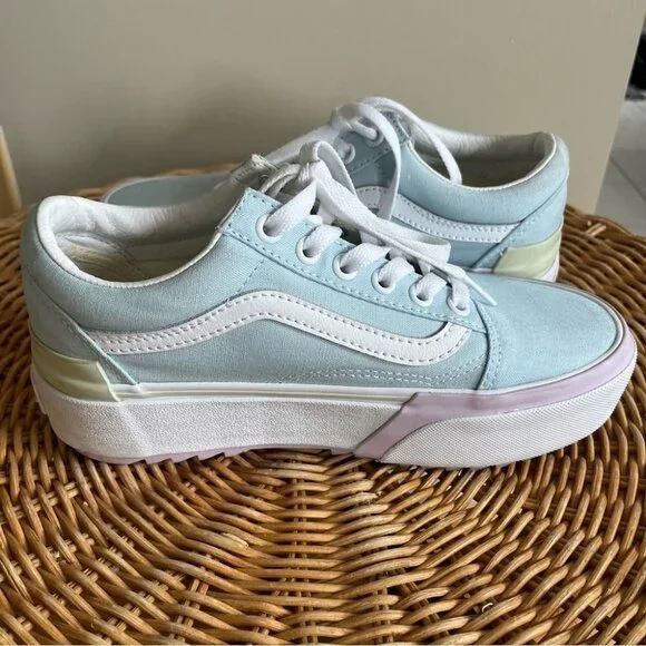 Vans Old Skool Stacked Pastel  Multi Colour - Picture 13 of 16